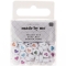 165 Perles Coeurs/ Ronds/Multicolore images:#1