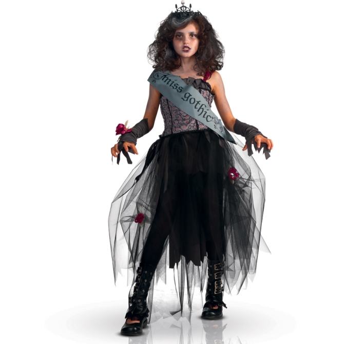 Dguisement Miss Gothic Queen Taille 8-10 ans 