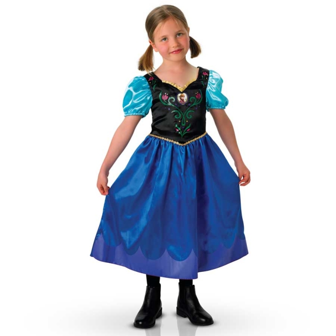 Dguisement Anna La Reine des Neiges Taille 7-8 ans 