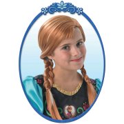 Perruque Anna Reine des Neiges