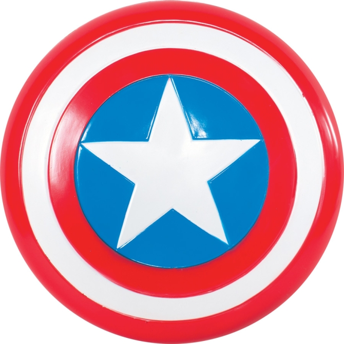Bouclier Captain America (30 cm) 