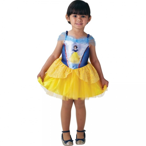 Dguisement Disney Princesse Ballerine Blanche Neige Taille 3-6 ans 