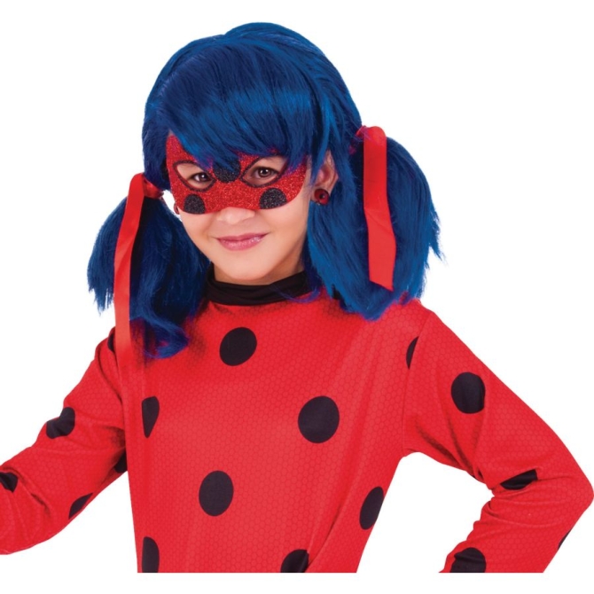 Masque Loup Paillet - Ladybug 