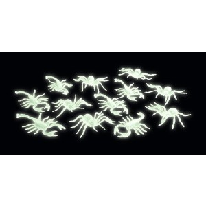 Assortiment de 6 Araignes et 6 Scorpions Phosphorescents