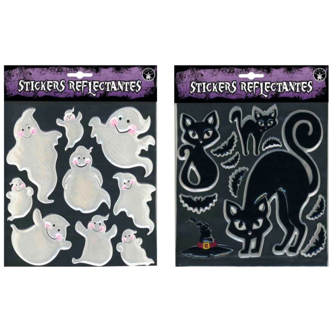 Stickers d Halloween Rflchissants 