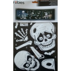 Stickers de Fentre Squelette. n1