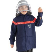 Kit D�guisement Pompier Fran�ais - Taille 5-8 ans