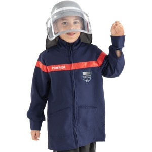 Kit D�guisement Pompier Fran�ais - Taille 5-8 ans