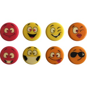 5 Dcors Smiley - Chocolat Blanc