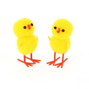 2 Poussins Dcoratifs ( 5 cm)