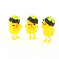 3 Petits Poussins Dcoratifs Coquille ( 3,5 cm)