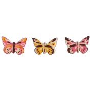 3 Mini Papillons - Chocolat