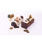 1 Scie + 1 Hache Joyeuses Fêtes (6,3 cm) - Chocolat Noir images:#2
