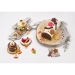 2 Flocons Chocolat (4,6 cm) - Chocolat noir. n3