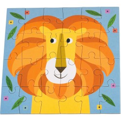 Mini Puzzle Lion Colorama - 24 pices. n3
