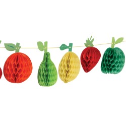 Mini Guirlande de Fruits 3D. n1