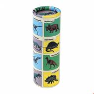 12 Crayons de Couleur - Dinosaure (8,5 cm)