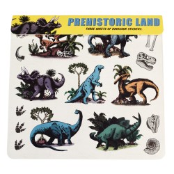 3 Planches de Stickers Dino Vintage. n1