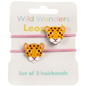 2 Elastiques Cheveux Lopard