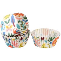 50 Caissettes  Cupcakes - Animaux