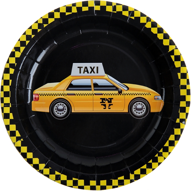 10 Assiettes Taxi New-York 