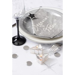 4 Bougies Sapin Argent (5 cm). n°3