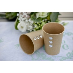 10 Gobelets Carton Kraft. n°2
