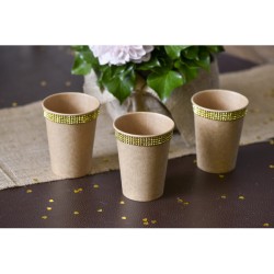 10 Gobelets Carton Kraft. n°4