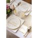 20 Petites Serviettes Joyeux Anniversaire Lam Or. n2