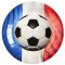 10 Assiettes Foot France images:#0