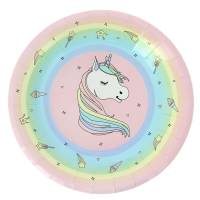 10 Assiettes Licorne