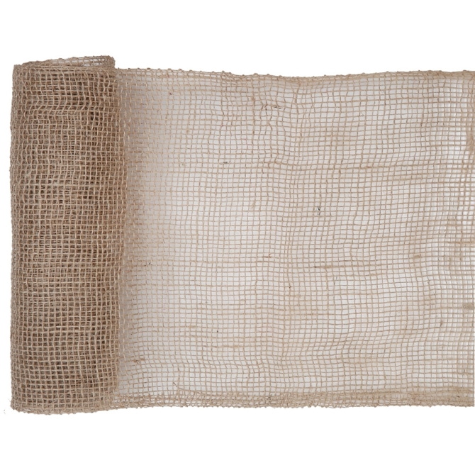 Chemin de Table Jute Foncé (5 m) 