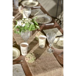 Chemin de Table Jute Foncé (5 m). n°2
