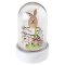 Cloche Déco Lapins de Pâques (11 cm) - Bois images:#0