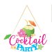 Grande Déco Cocktail Party (39 cm) - Bois. n°1