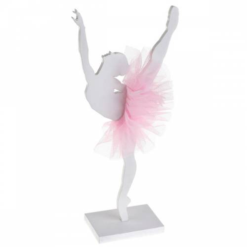 Centre De Table Ballerine Cm Bois Anniversaire Annikids