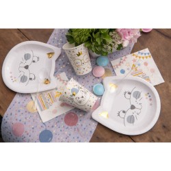 10 Assiettes Chat - Kitty Party. n2