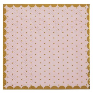 20 Serviettes - BB Rose