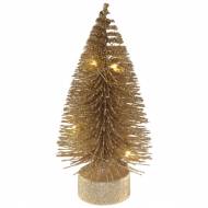 Sapin Lumineux Or (16 cm)