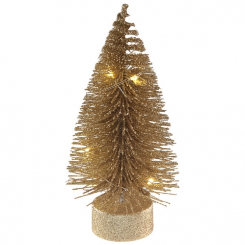 Sapin Lumineux Or (16 cm) 