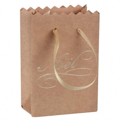 6 Pochettes Cadeaux Il tait une Fois Nol Papier Kraft 