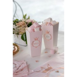 8 Pots  Popcorn Princesse Rose Gold. n1