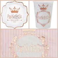 Bo�te � f�te Princesse Rose Gold