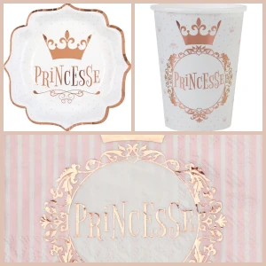 Bo�te � f�te Princesse Rose Gold