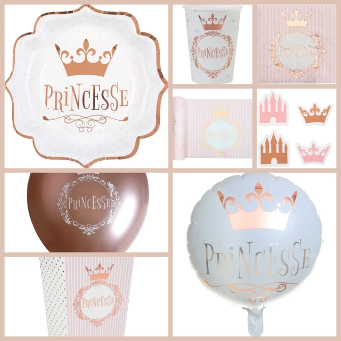 Maxi Bo�te � f�te Princesse Rose Gold 