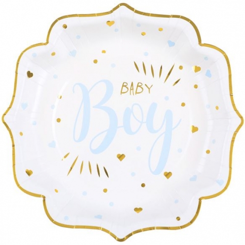 10 Assiettes Baby Boy 