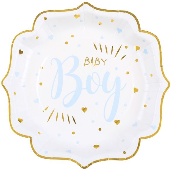 10 Assiettes Baby Boy 