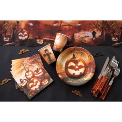 20 Serviettes Epouvantail d Halloween. n1