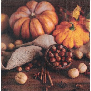 20 Serviettes Automne