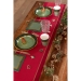 Chemin de Table Nol Chic Rouge. n2